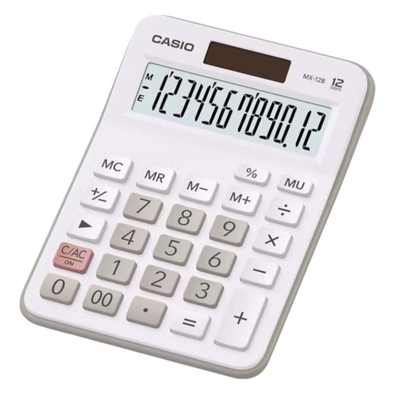 CASIO - CALCULADORA CASIO modelo MX-12B-WE-W-DC