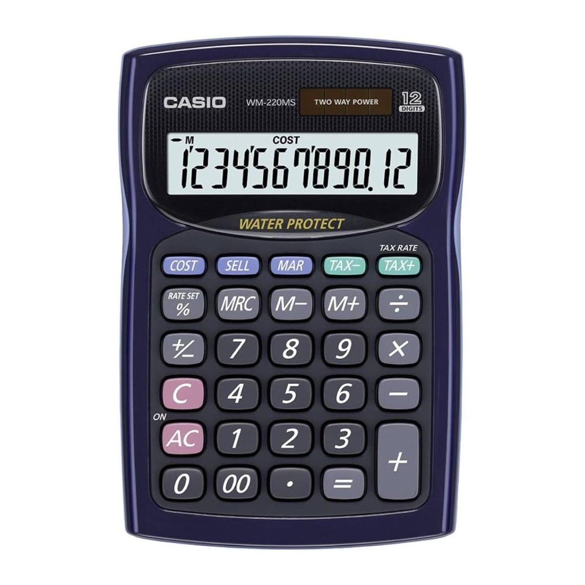 CASIO - CALCULADORA CASIO modelo WM-220MS-BU-S-DH