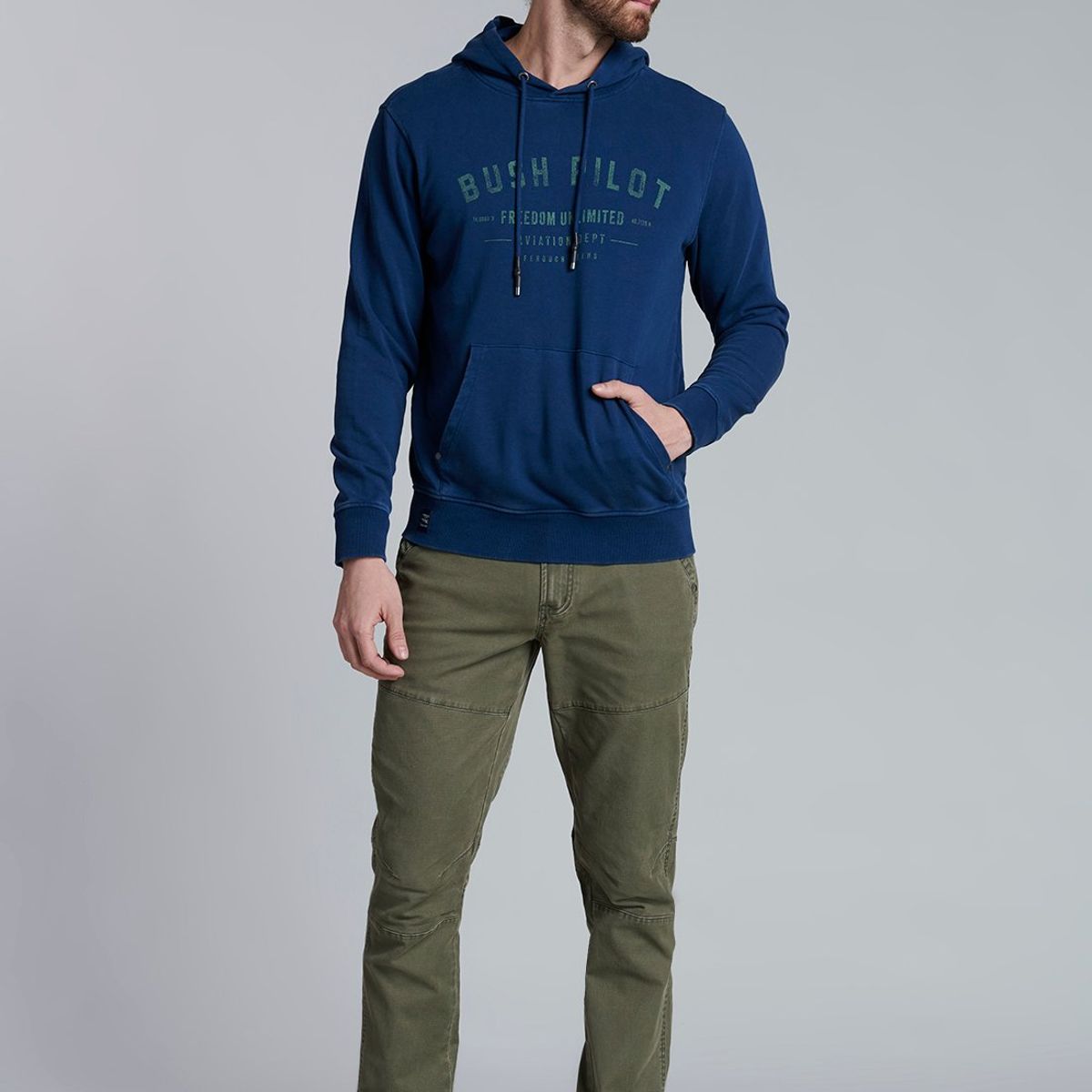 FEROUCH - Poleron Vermont Azul Ferouch