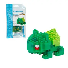 ANSALDO - FIGURA NANOBLOCK SERIE POKEMON DE BANDAI - BULBASAUR