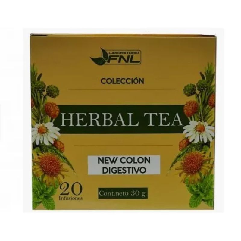 FNL - Herbal Tea New Colon Digestivo 20 Infusiones Fnl