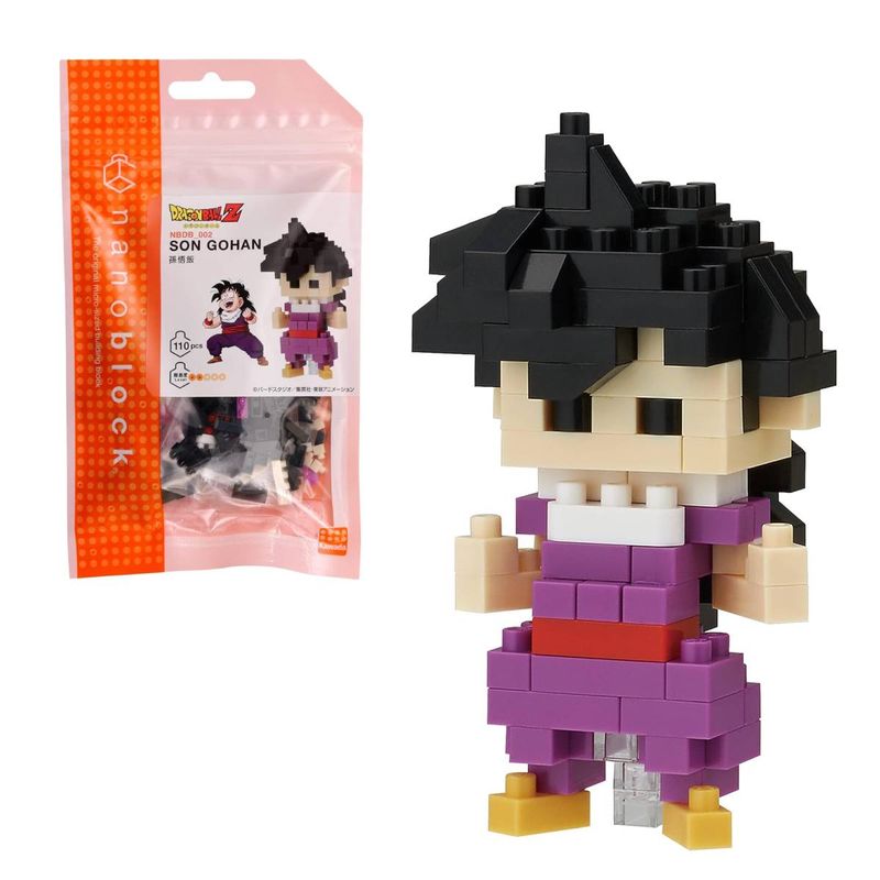 ANSALDO - FIGURA NANOBLOCK SERIE DRAGON BALL Z DE BANDAI - GOHAN.-
