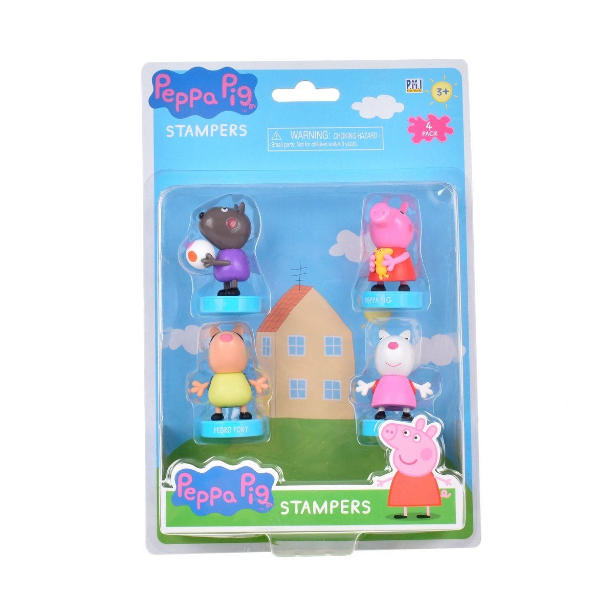 PEPPA PIG - PEPPA PIG TIMBRES 4 UNIDADES IMEXPORTA - DANNY DOG