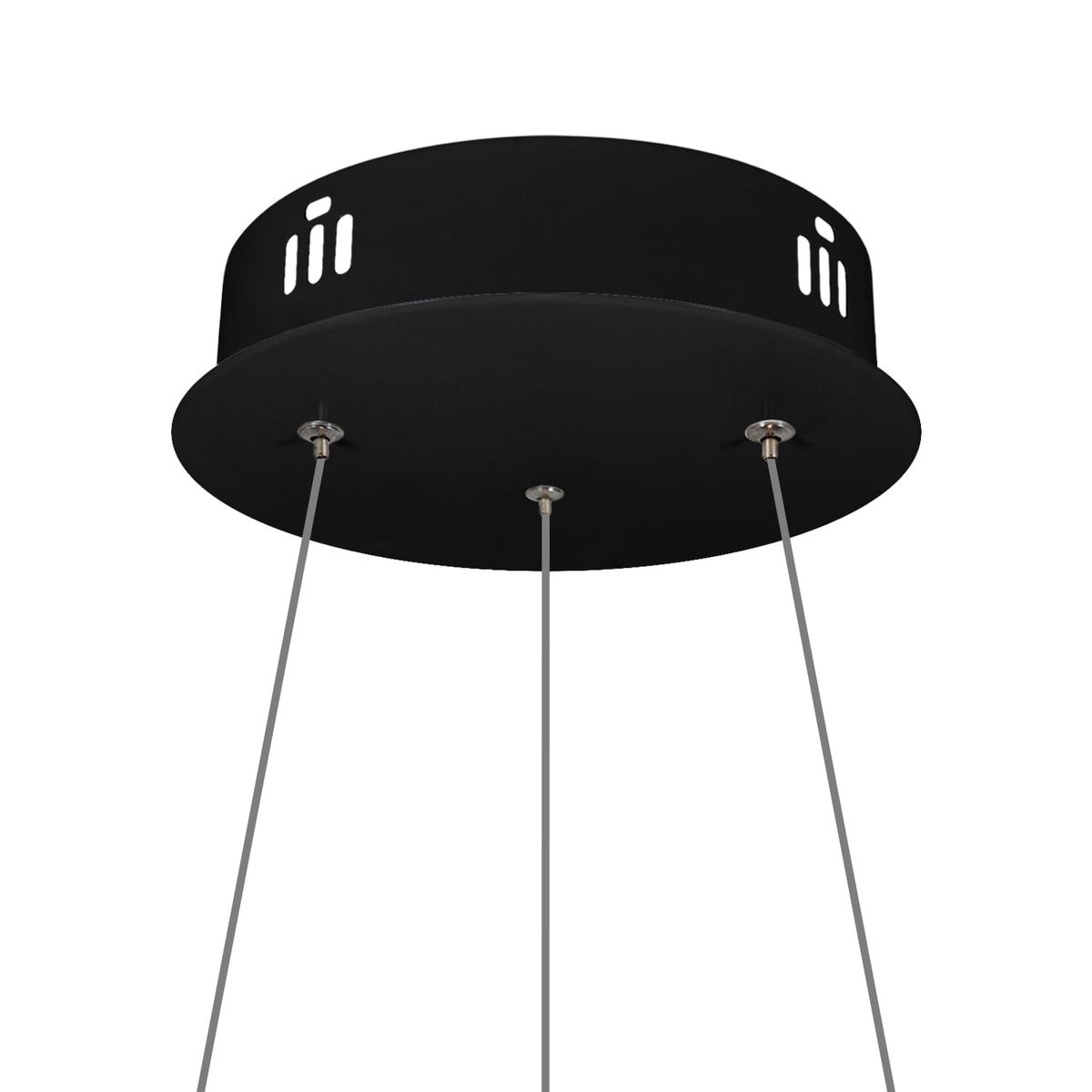 LED STUDIO - LÁMPARA COLGANTE LED STUDIO AIR 55W LUZ CÁLIDA ARO Ø60 NEGRO