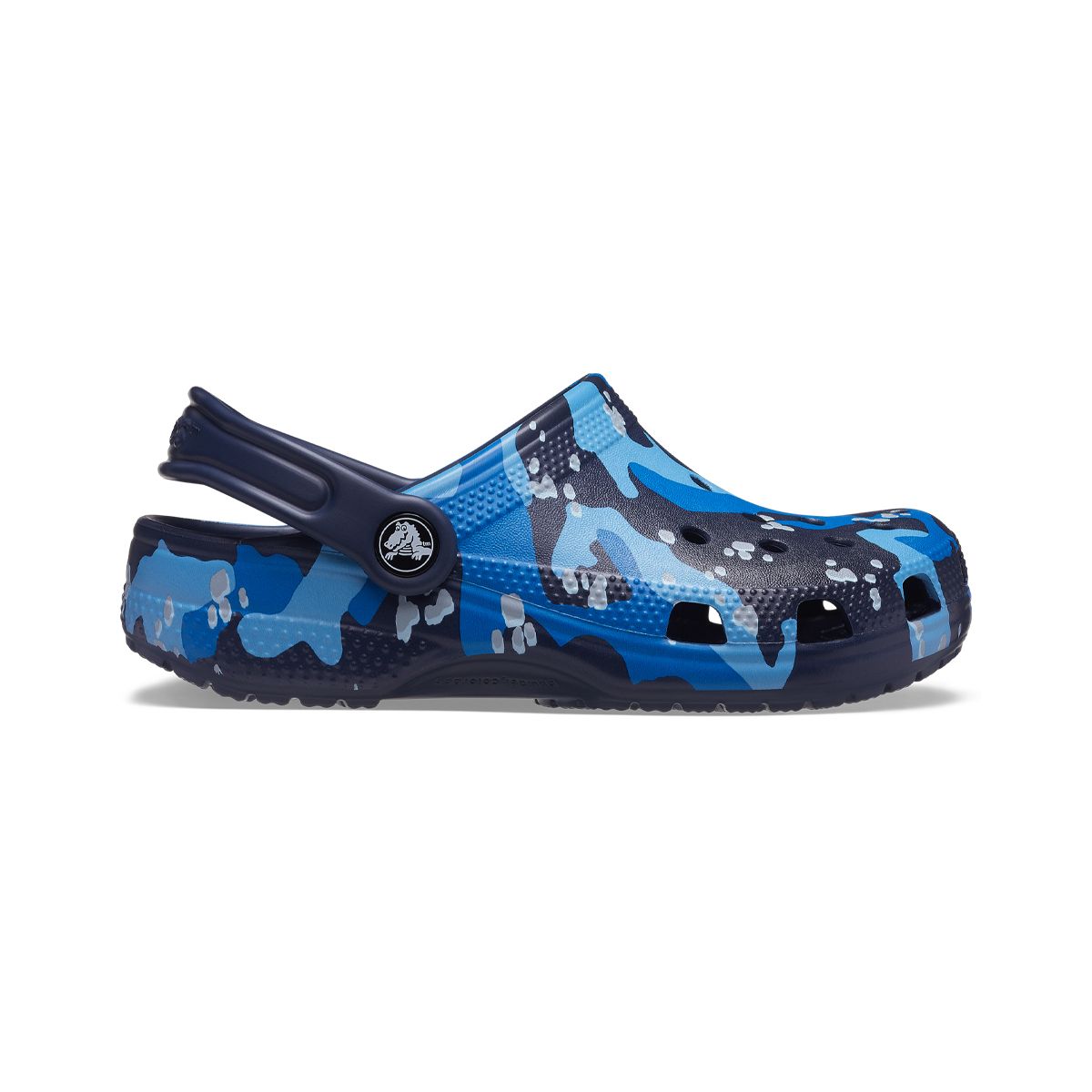 CROCS - Zueco Crocs Classic Camo Niño Navy/Multicolor