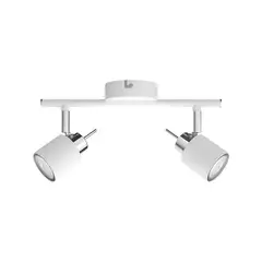PHILIPS - APLIQUÉ CIELO/MURO MERANTI DOBLE DRGIBLE SIN GU10 BL