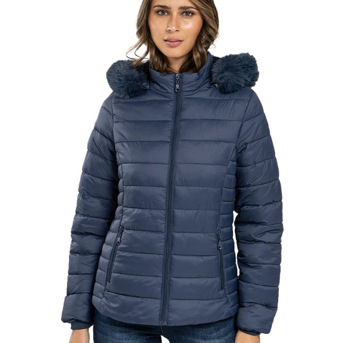 TODOPIEL - Parka Mujer Azul Marino Todopiel