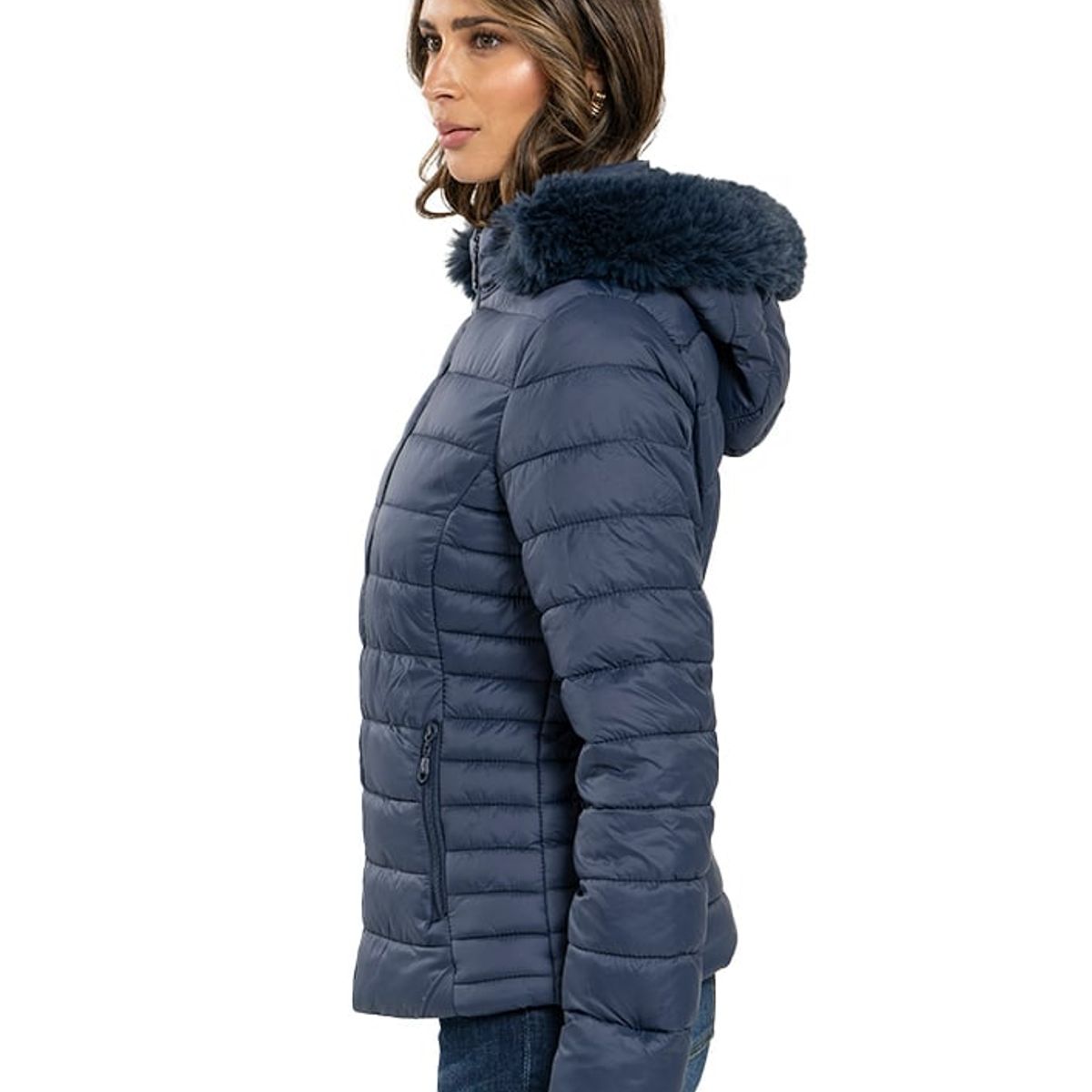 TODOPIEL - Parka Mujer Azul Marino Todopiel