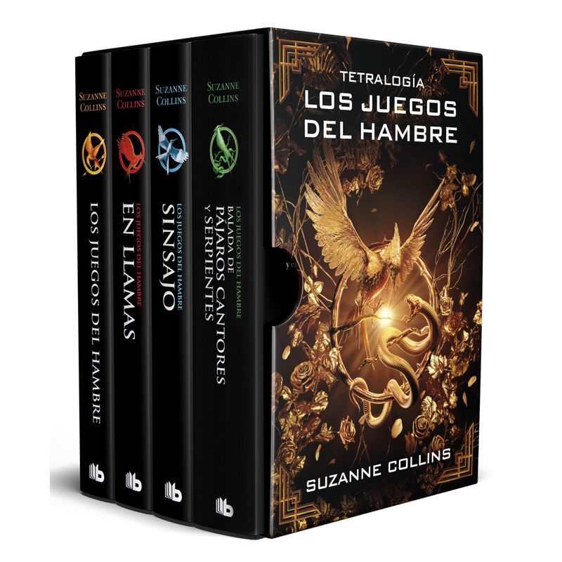B DE BOLSILLO - Estuche Los juegos del hambre - 4 Vol - Suzanne Collins