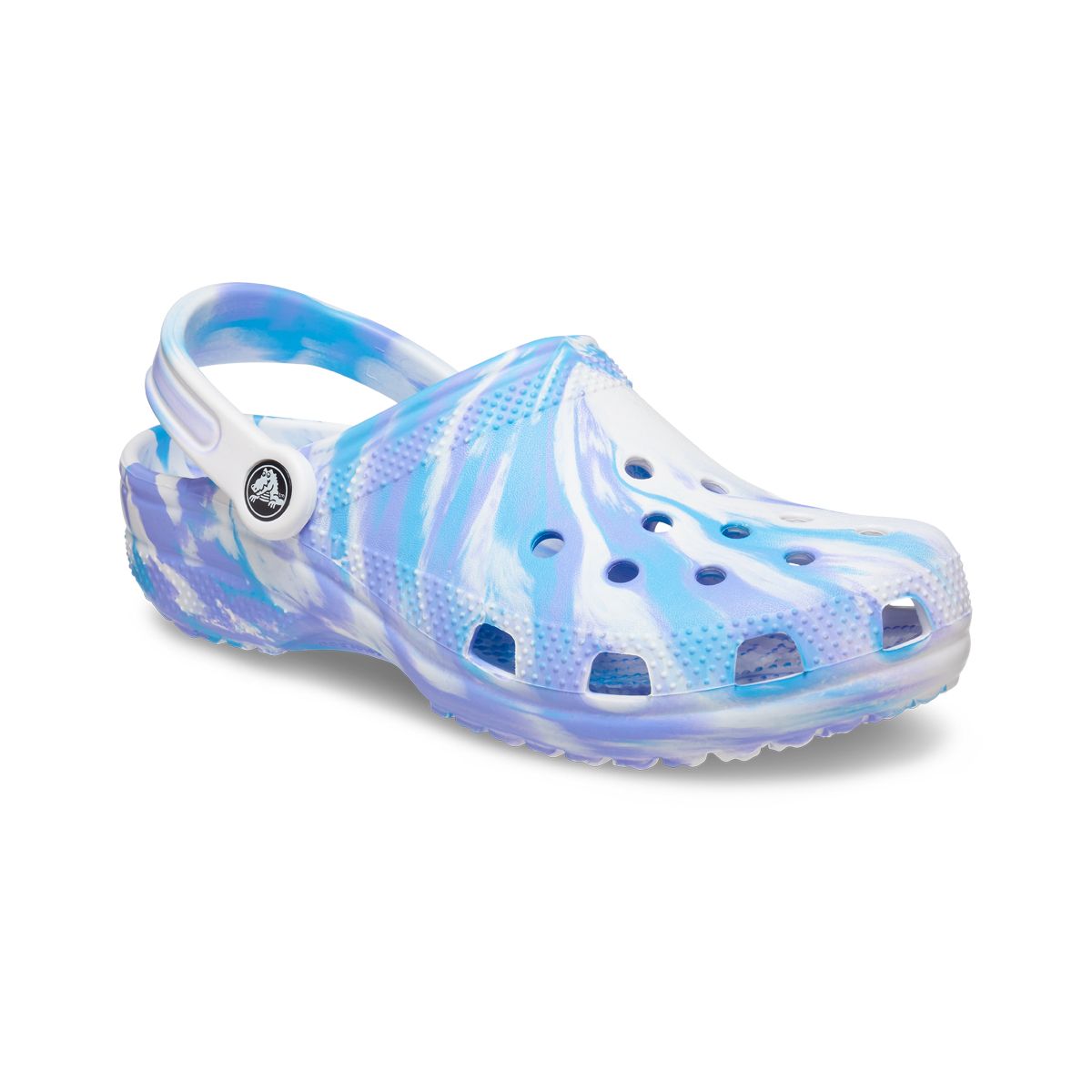 CROCS - Zueco Crocs Classic Marbled Unisex White/Oxigen