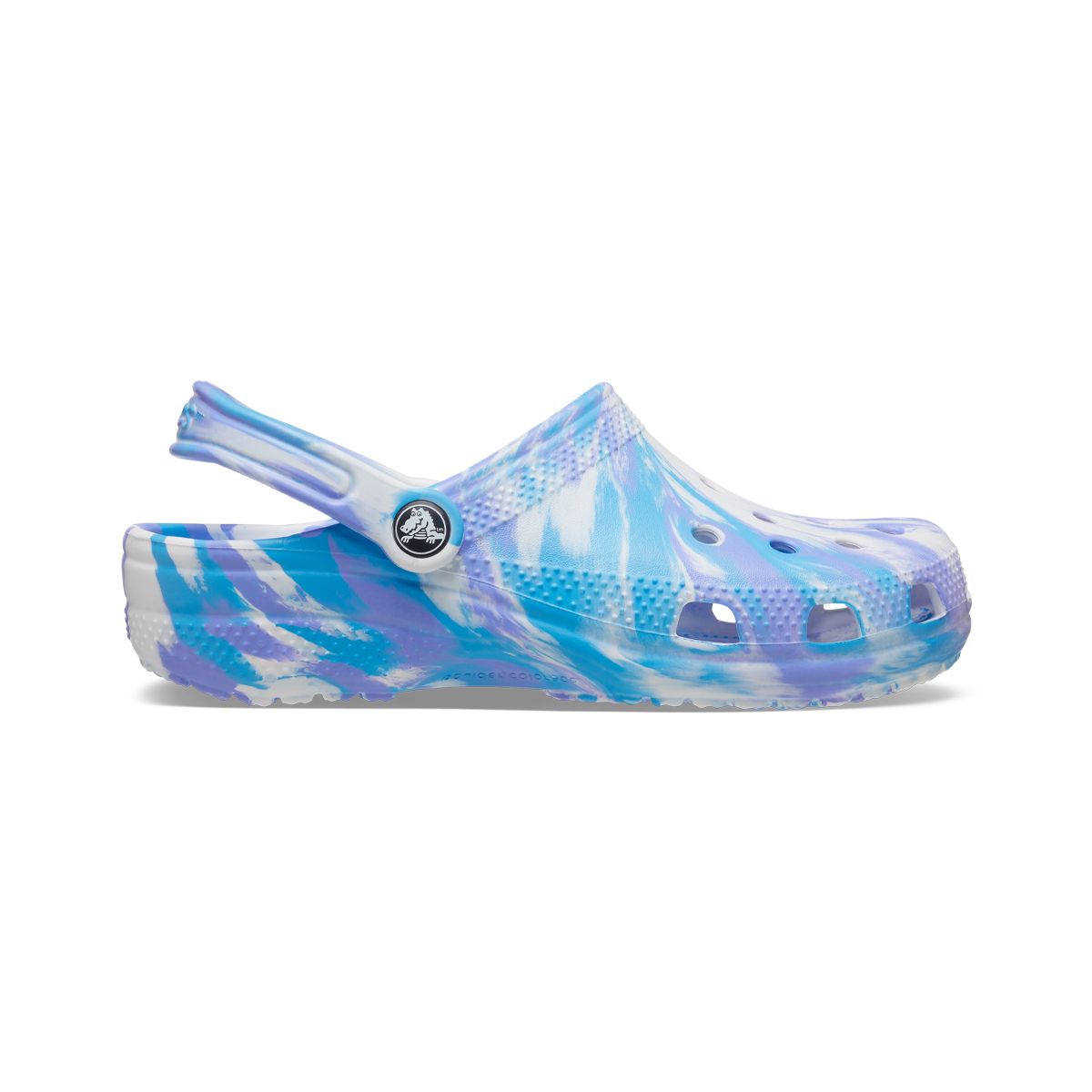 CROCS - Zueco Crocs Classic Marbled Unisex White/Oxigen