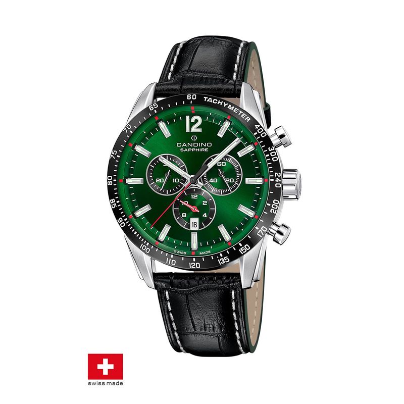 CANDINO - Reloj C4758/3 Candino Swiss Verde Hombre Couple Classic
