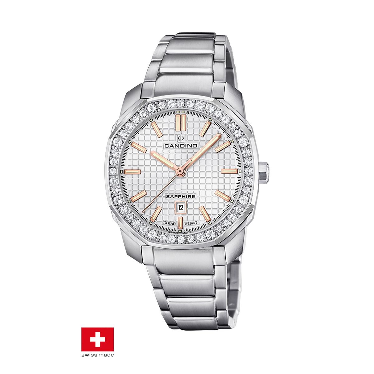 CANDINO - Reloj C4756/1 Candino Swiss Blanco Mujer Couple Sport
