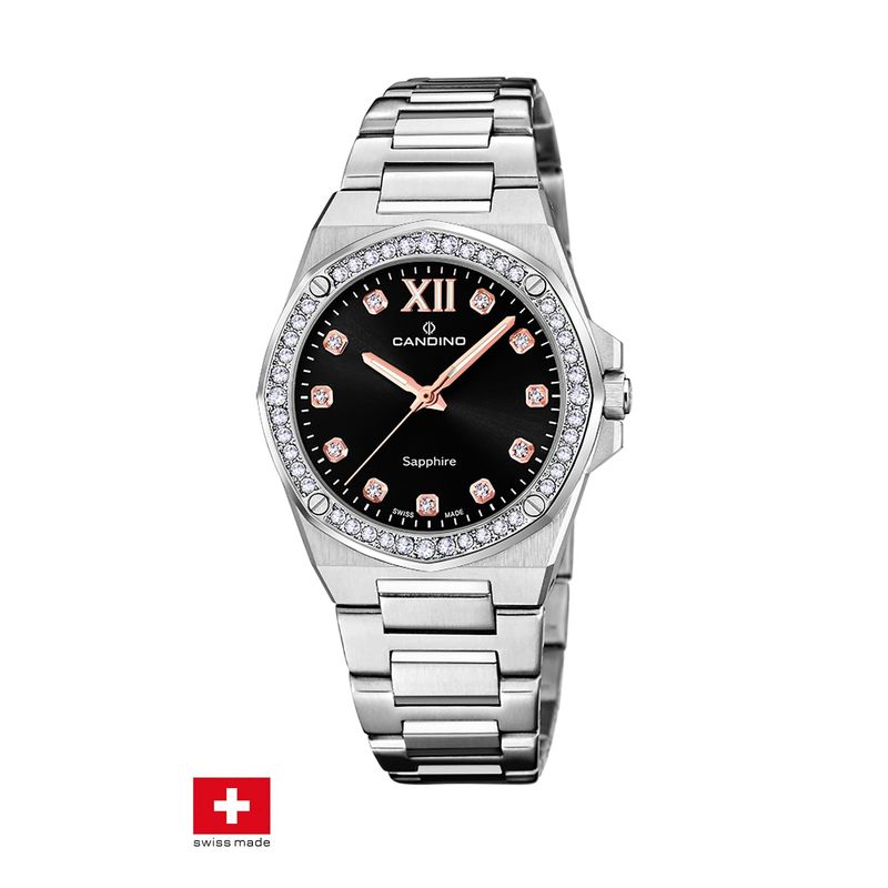 CANDINO - Reloj C4751/6 Candino Swiss Negro Mujer Newness