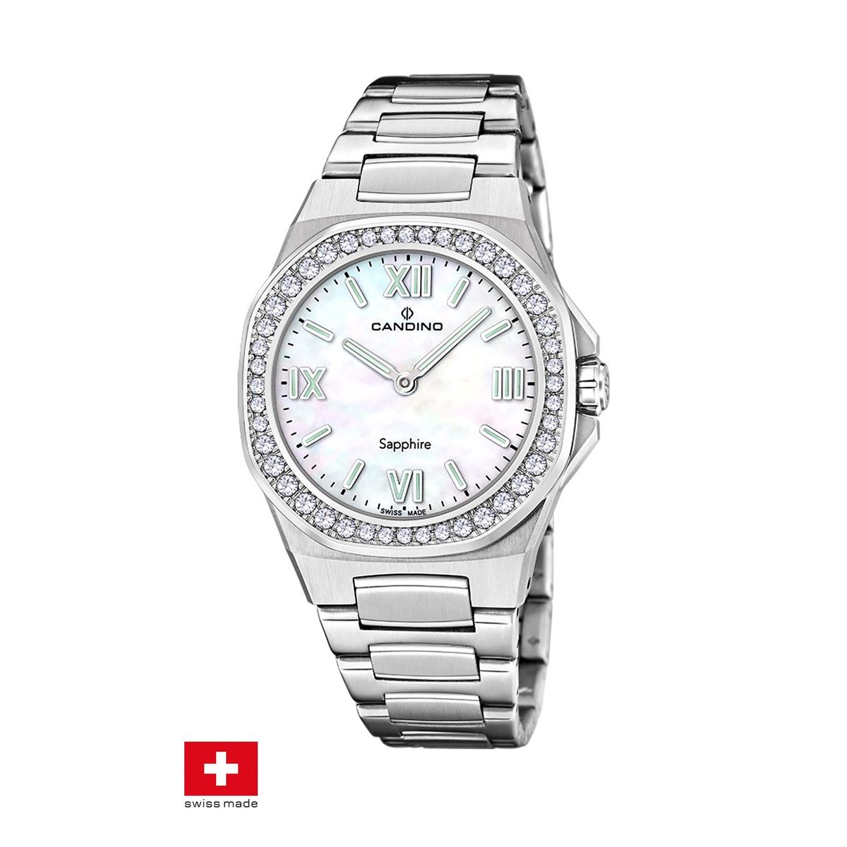 CANDINO - Reloj C4753/1 Candino Swiss Blanco Mujer Newness