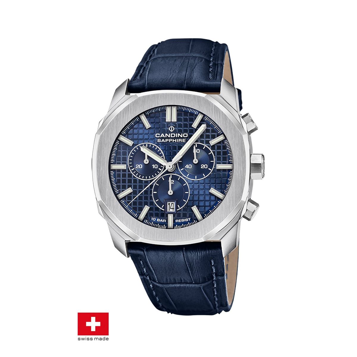 CANDINO - Reloj C4747/2 Candino Swiss Azul Hombre Couple Sport