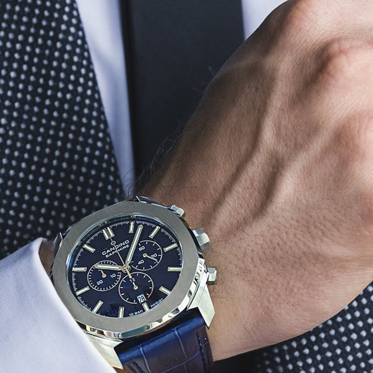 CANDINO - Reloj C4747/2 Candino Swiss Azul Hombre Couple Sport