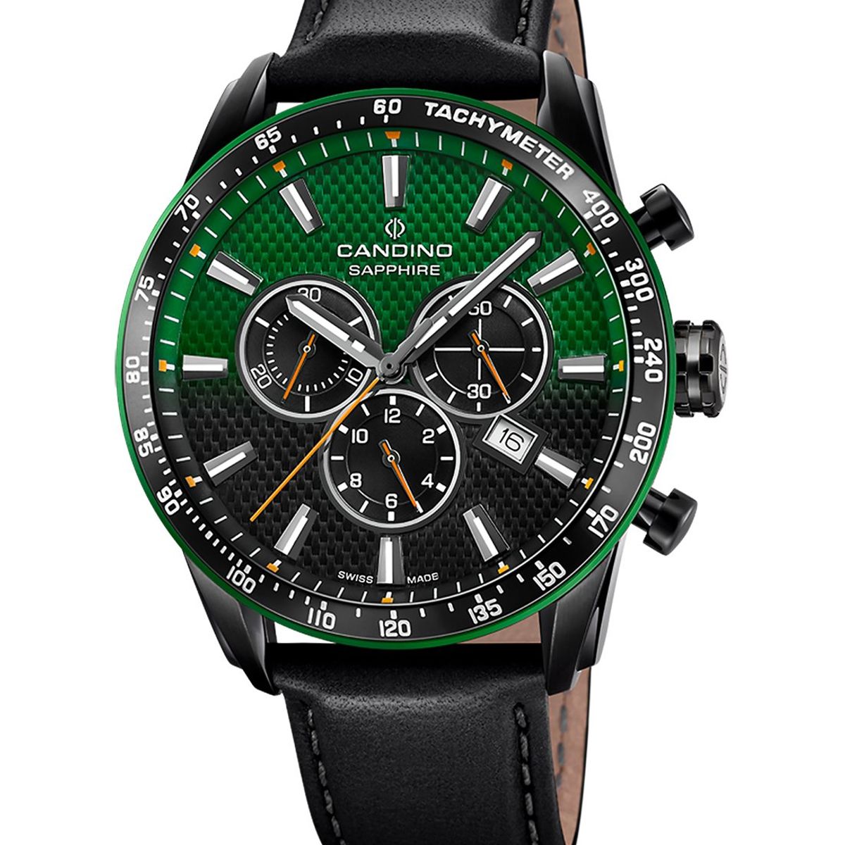 CANDINO - Reloj C4759/3 Candino Swiss Verde Hombre Couple Classic