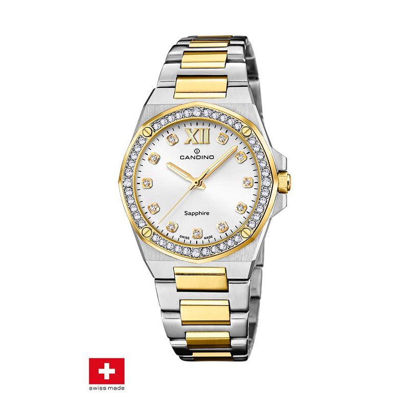 CANDINO - Reloj C4752/1 Candino Swiss Blanco Mujer Newness