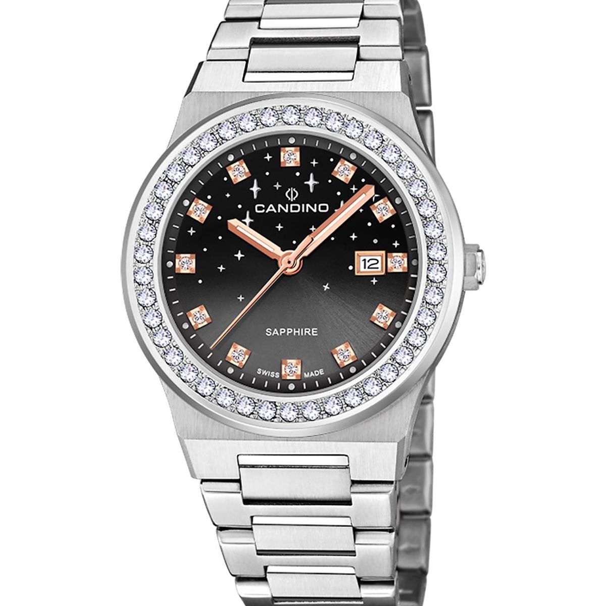 CANDINO - Reloj C4749/4 Candino Swiss Negro Mujer Gents Sport