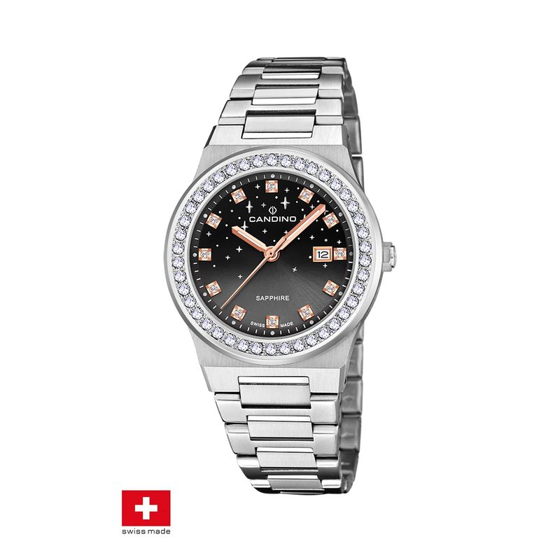 CANDINO - Reloj C4749/4 Candino Swiss Negro Mujer Gents Sport