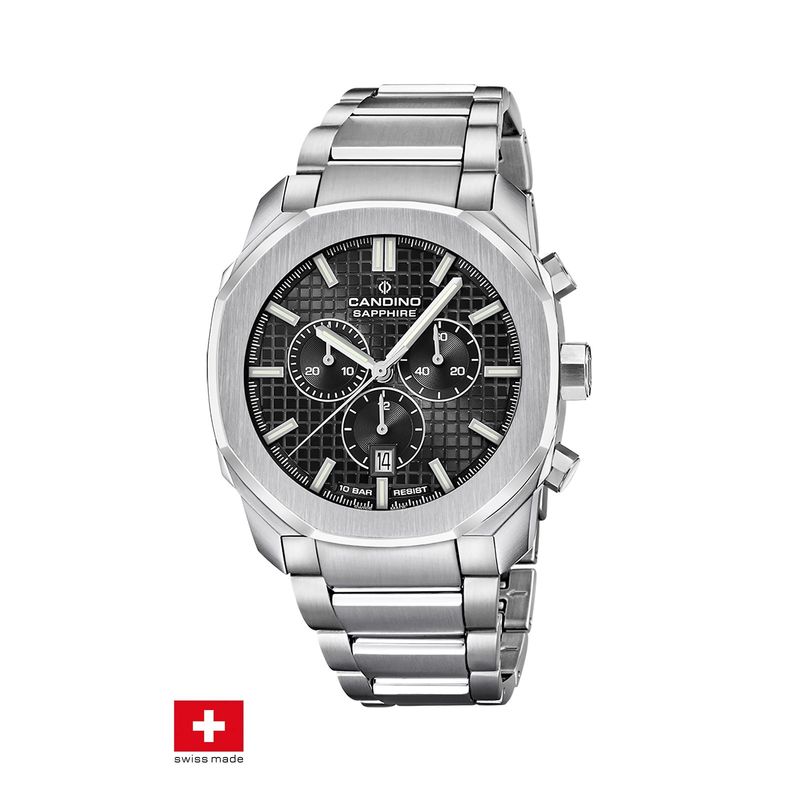 CANDINO - Reloj C4746/4 Candino Swiss Negro Hombre Couple Sport