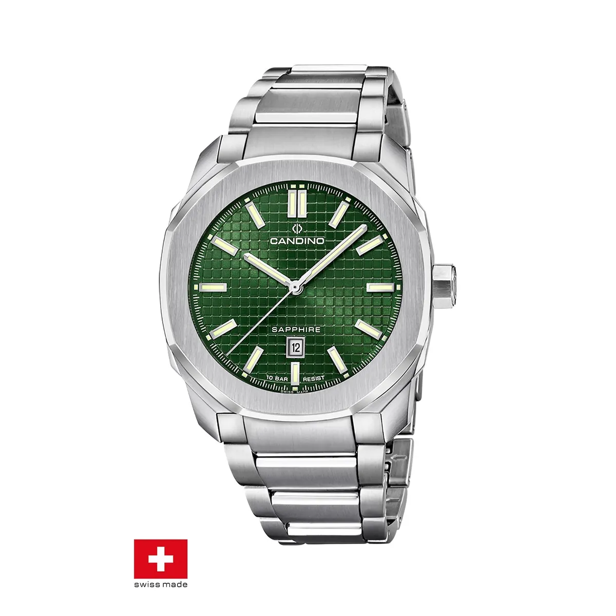 CANDINO - Reloj C4754/3 Candino Swiss Verde Hombre Couple Sport