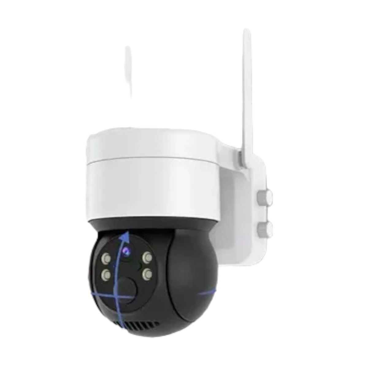 GENERICO - Cámara Solar Para Exteriores Ip 1080 Inalámbrica 360