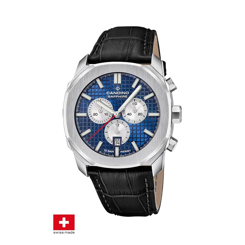 CANDINO - Reloj C4747/1 Candino Swiss Azul Hombre Couple Sport