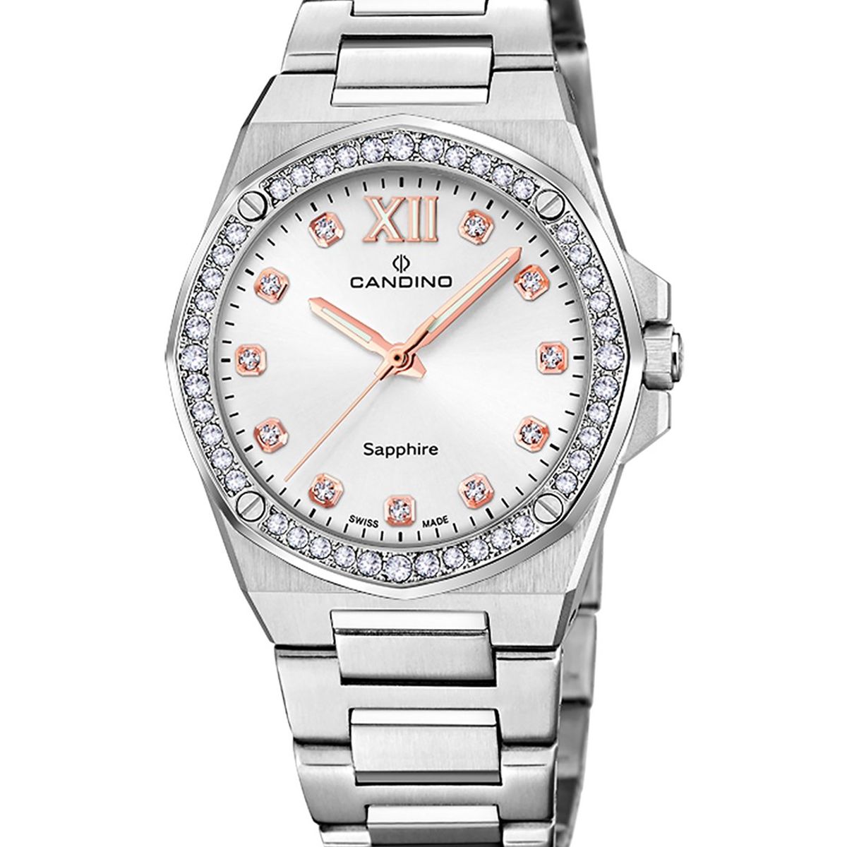 CANDINO - Reloj C4751/1 Candino Swiss Blanco Mujer Newness