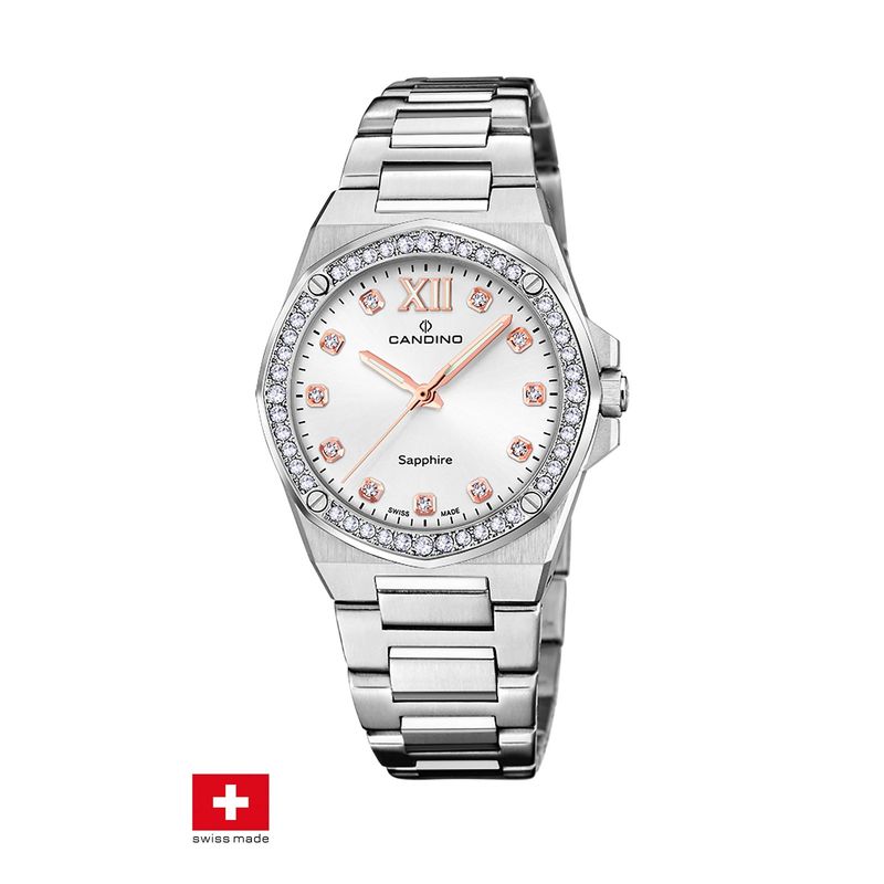 CANDINO - Reloj C4751/1 Candino Swiss Blanco Mujer Newness