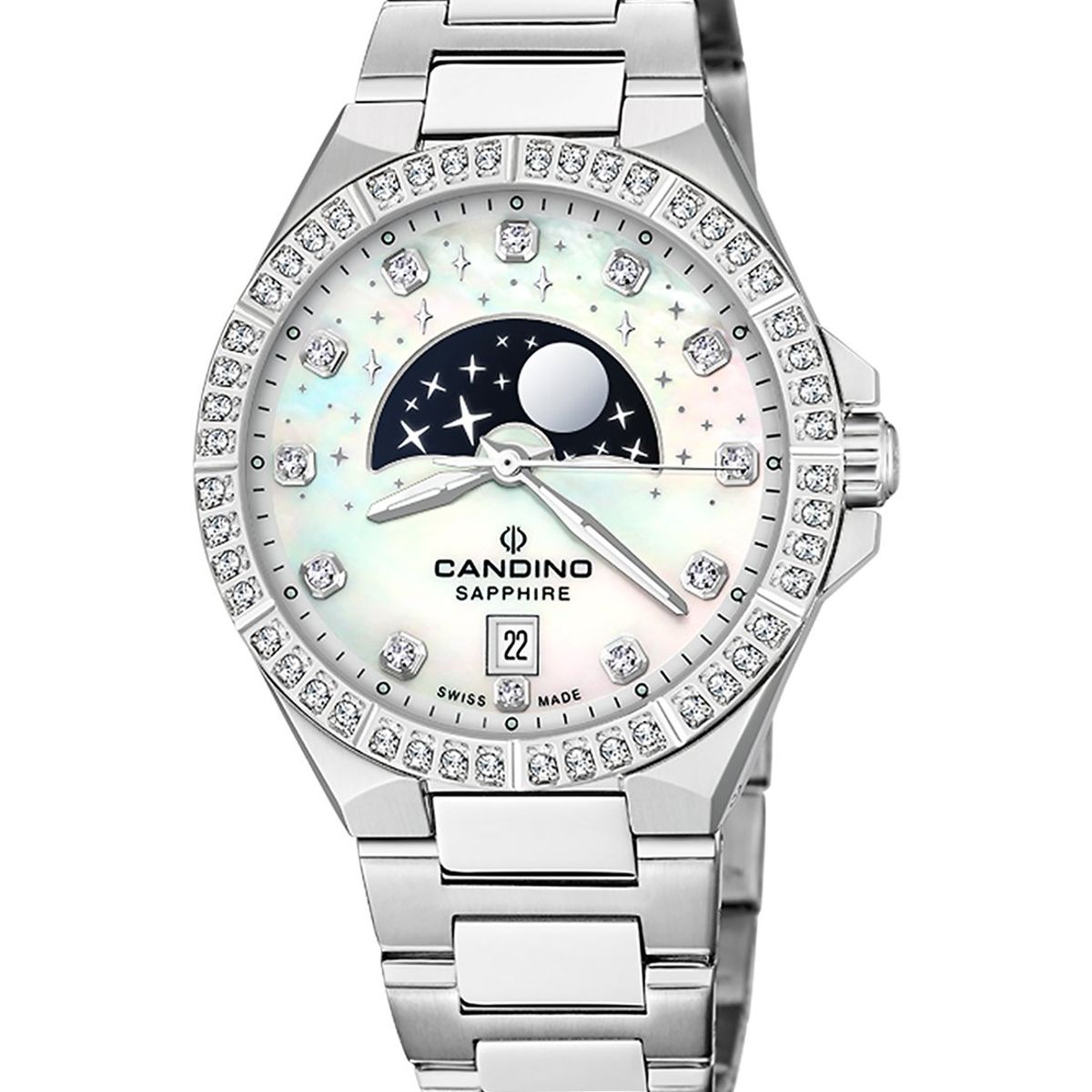 CANDINO - Reloj C4760/1 Candino Swiss Blanco Mujer Gents Sport