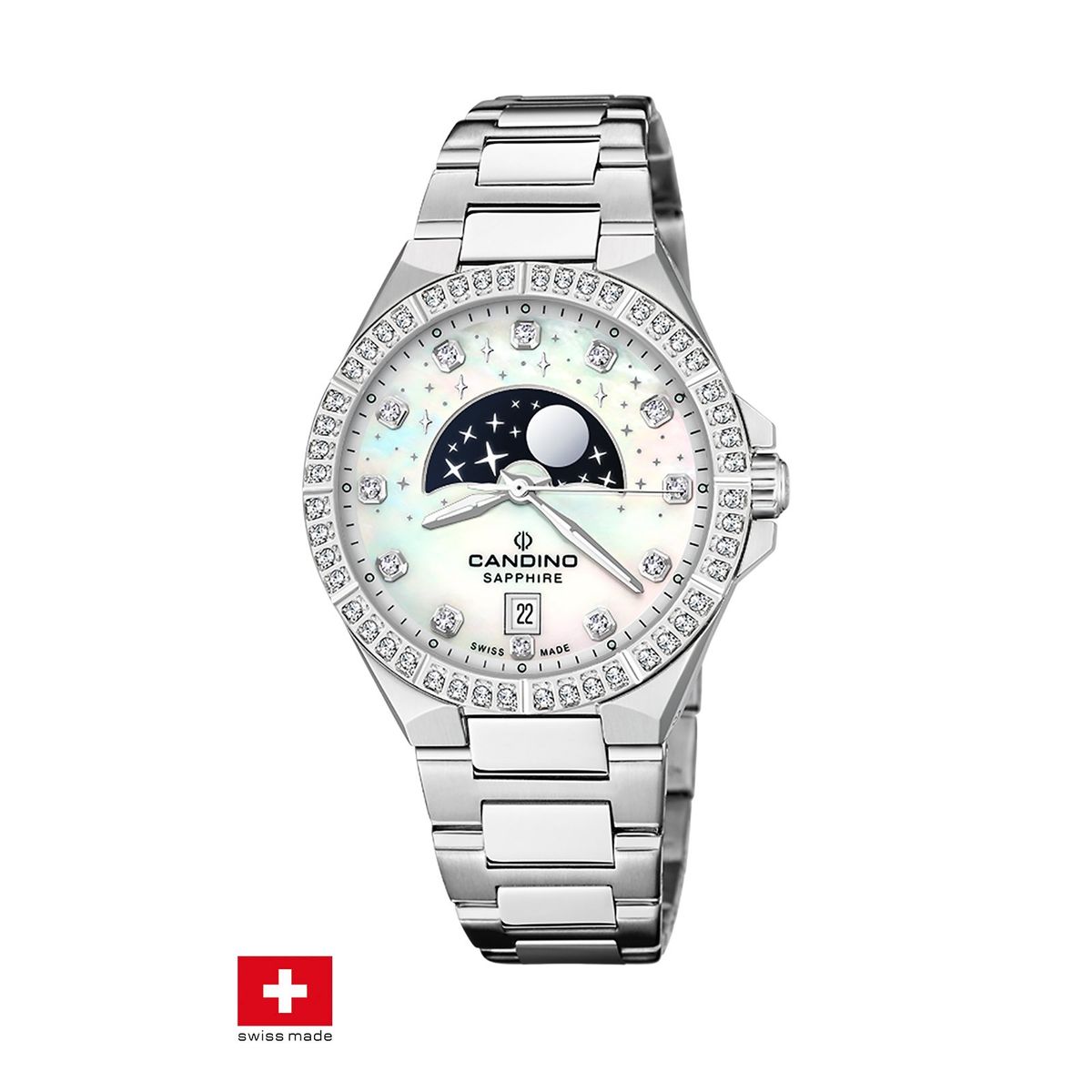CANDINO - Reloj C4760/1 Candino Swiss Blanco Mujer Gents Sport