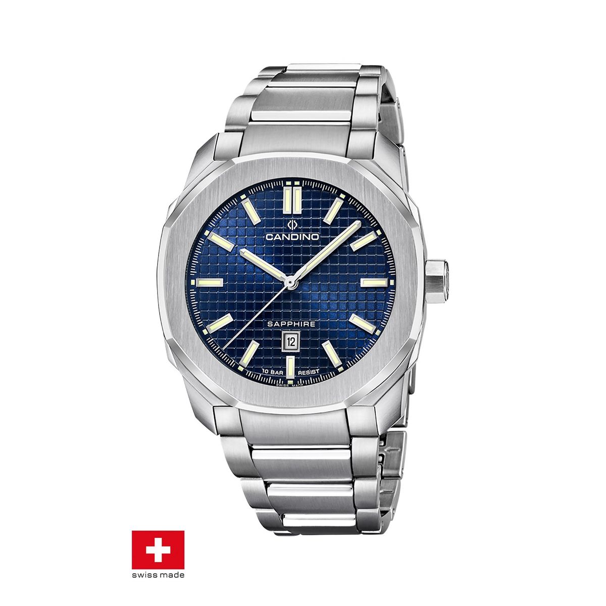 CANDINO - Reloj C4754/2 Candino Swiss Azul Hombre Couple Sport