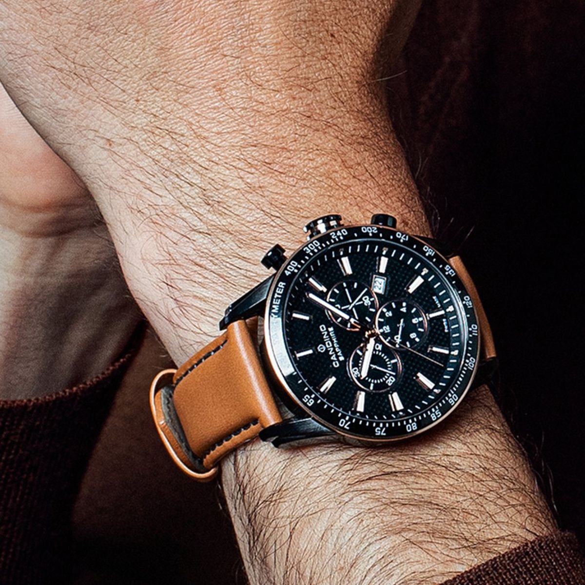 CANDINO - Reloj C4759/1 Candino Swiss Negro Hombre Couple Classic