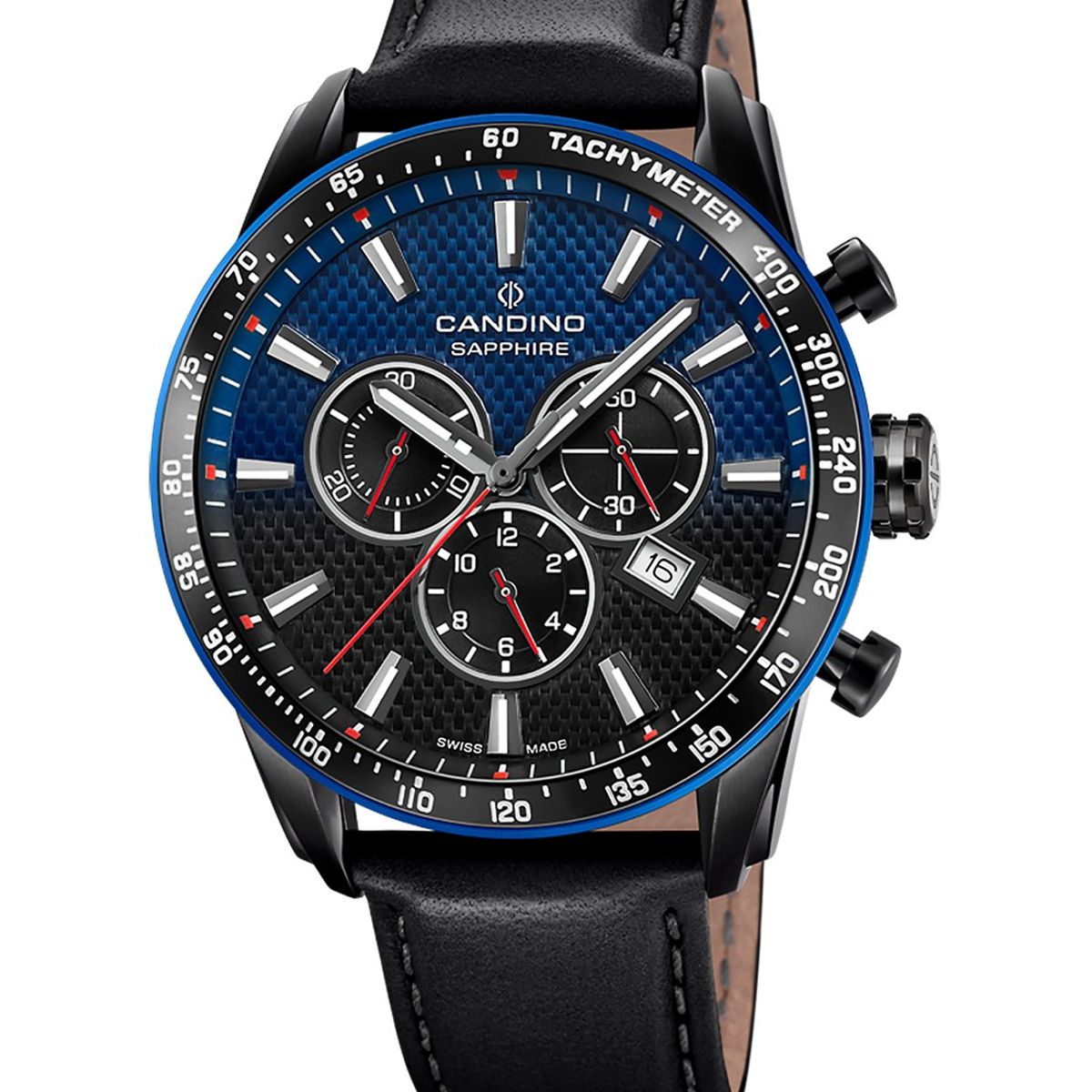 CANDINO - Reloj C4759/2 Candino Swiss Azul Hombre Couple Classic