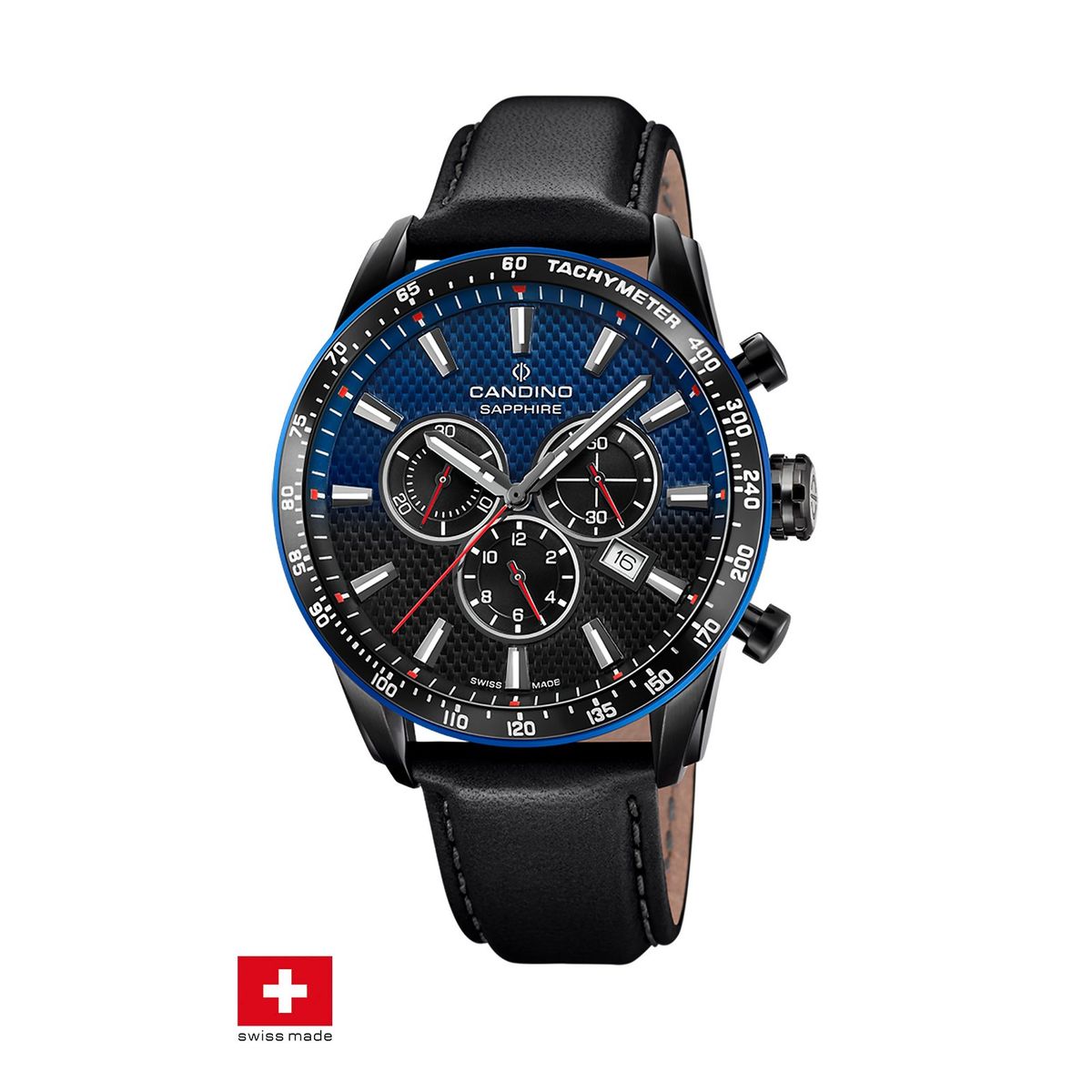 CANDINO - Reloj C4759/2 Candino Swiss Azul Hombre Couple Classic