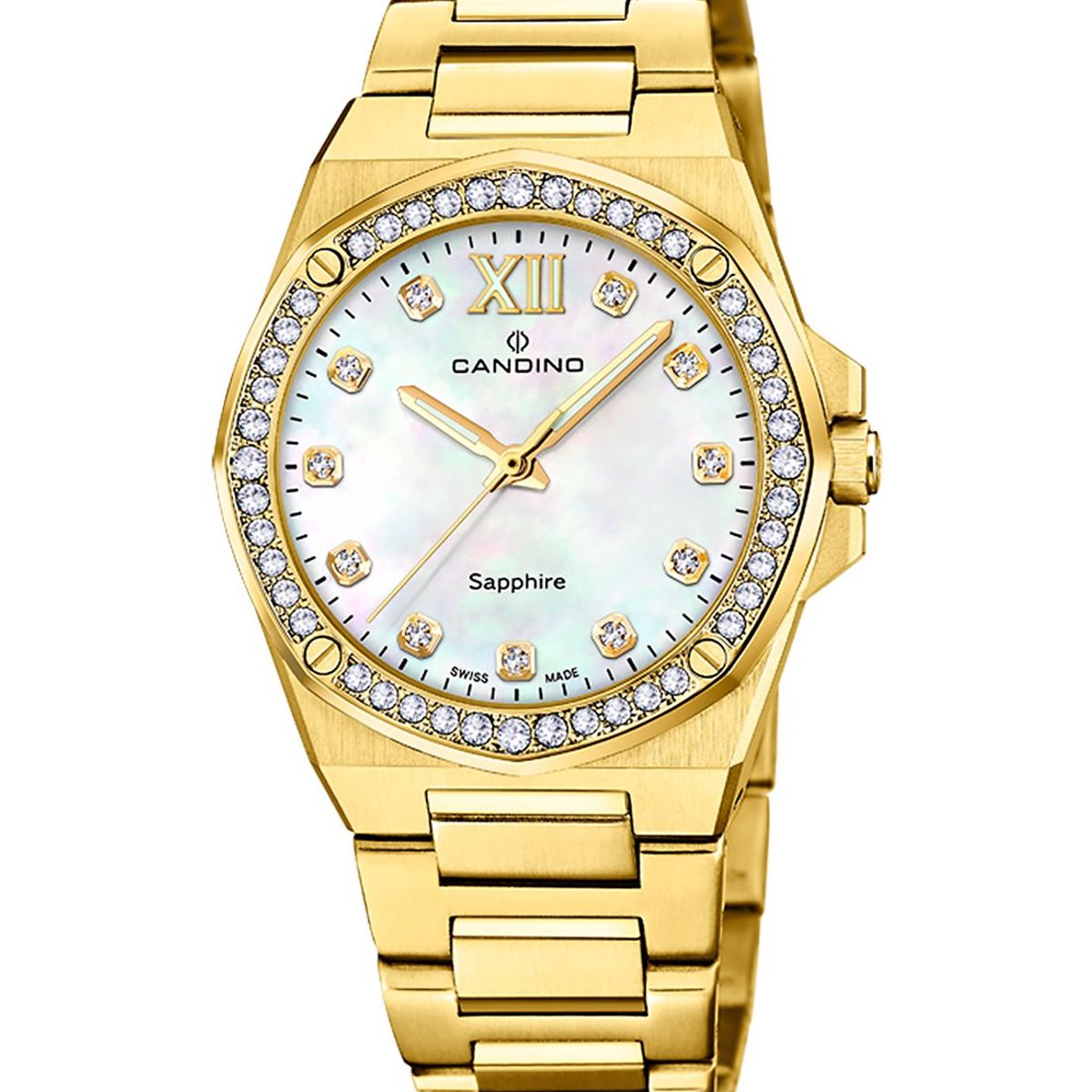 CANDINO - Reloj C4755/1 Candino Swiss Blanco Mujer Newness