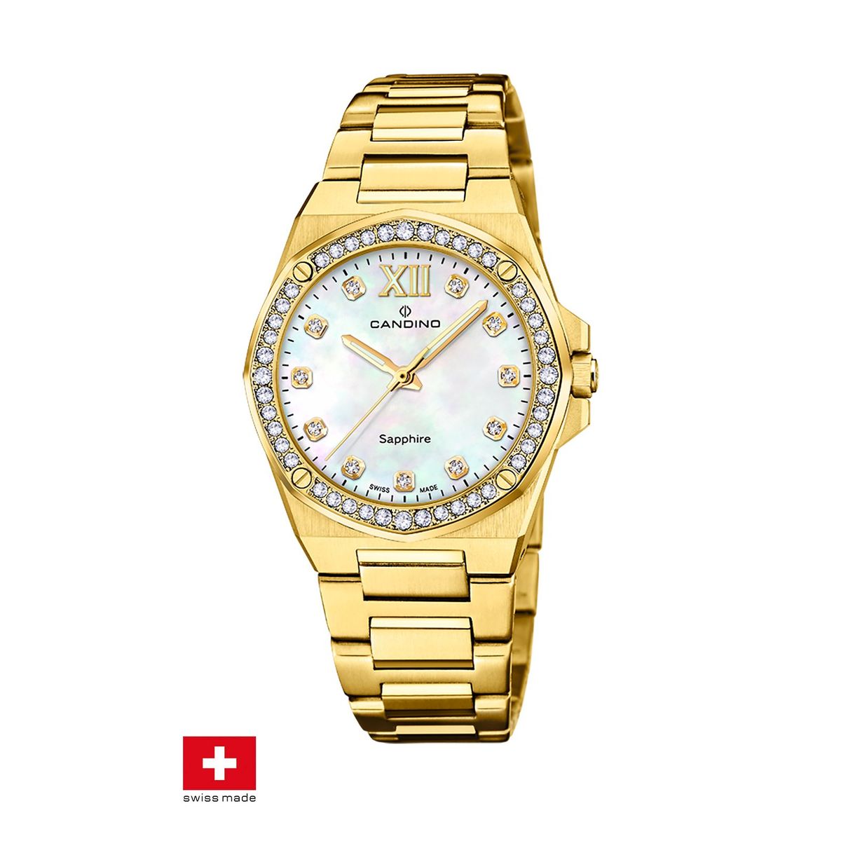 CANDINO - Reloj C4755/1 Candino Swiss Blanco Mujer Newness