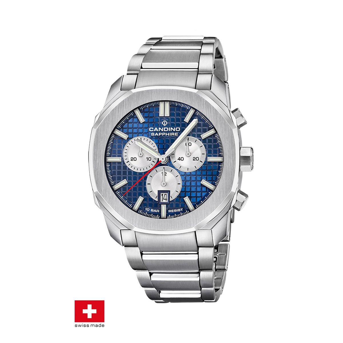 CANDINO - Reloj C4746/1 Candino Swiss Azul Hombre Couple Sport
