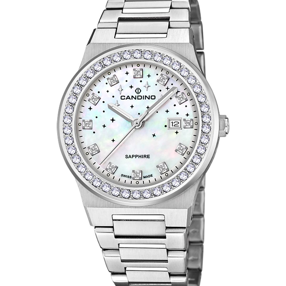 CANDINO - Reloj C4749/1 Candino Swiss Plateado Mujer Gents Sport