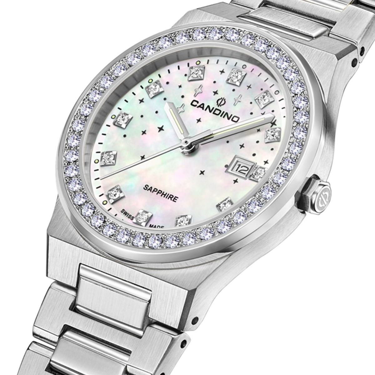 CANDINO - Reloj C4749/1 Candino Swiss Plateado Mujer Gents Sport