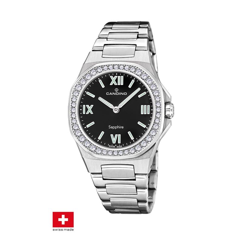 CANDINO - Reloj C4753/5 Candino Swiss Negro Mujer Newness