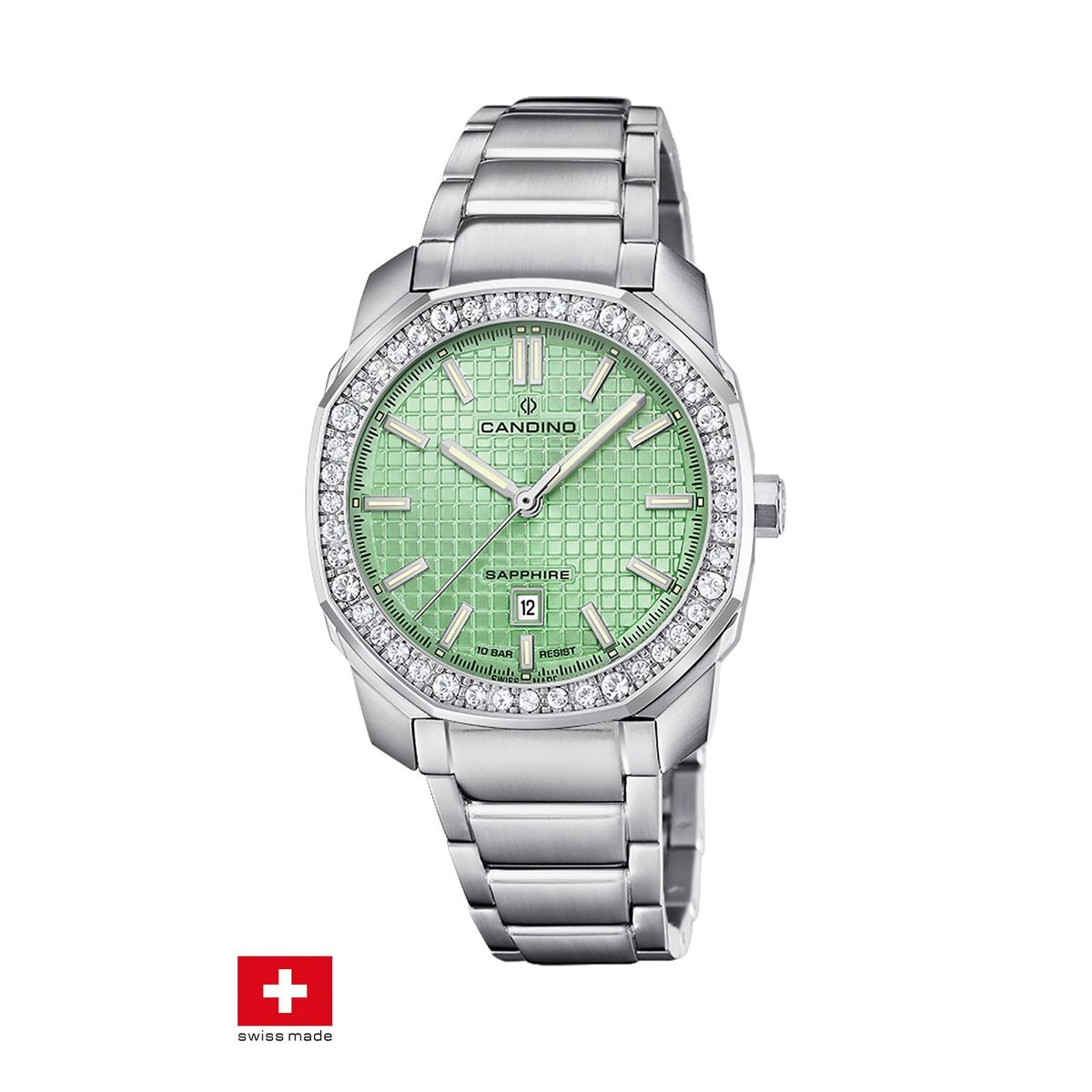 CANDINO - Reloj C4756/2 Candino Swiss Verde Mujer Couple Sport