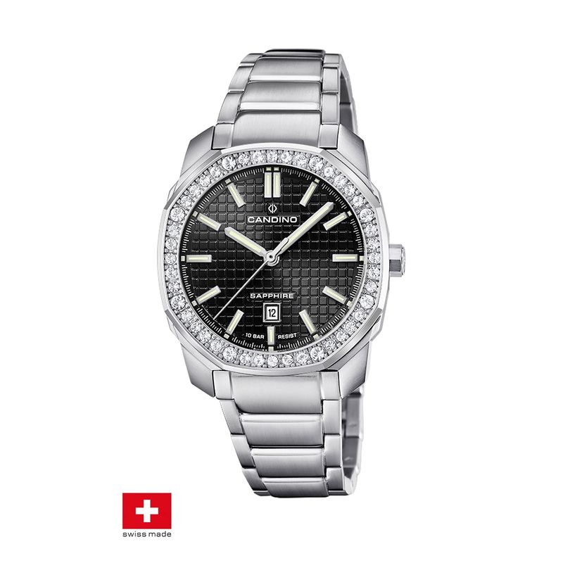 CANDINO - Reloj C4756/5 Candino Swiss Negro Mujer Couple Sport