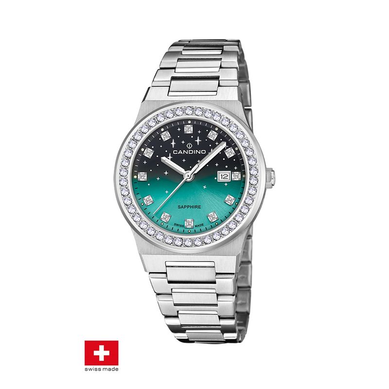 CANDINO - Reloj C4749/2 Candino Swiss Verde Mujer Gents Sport