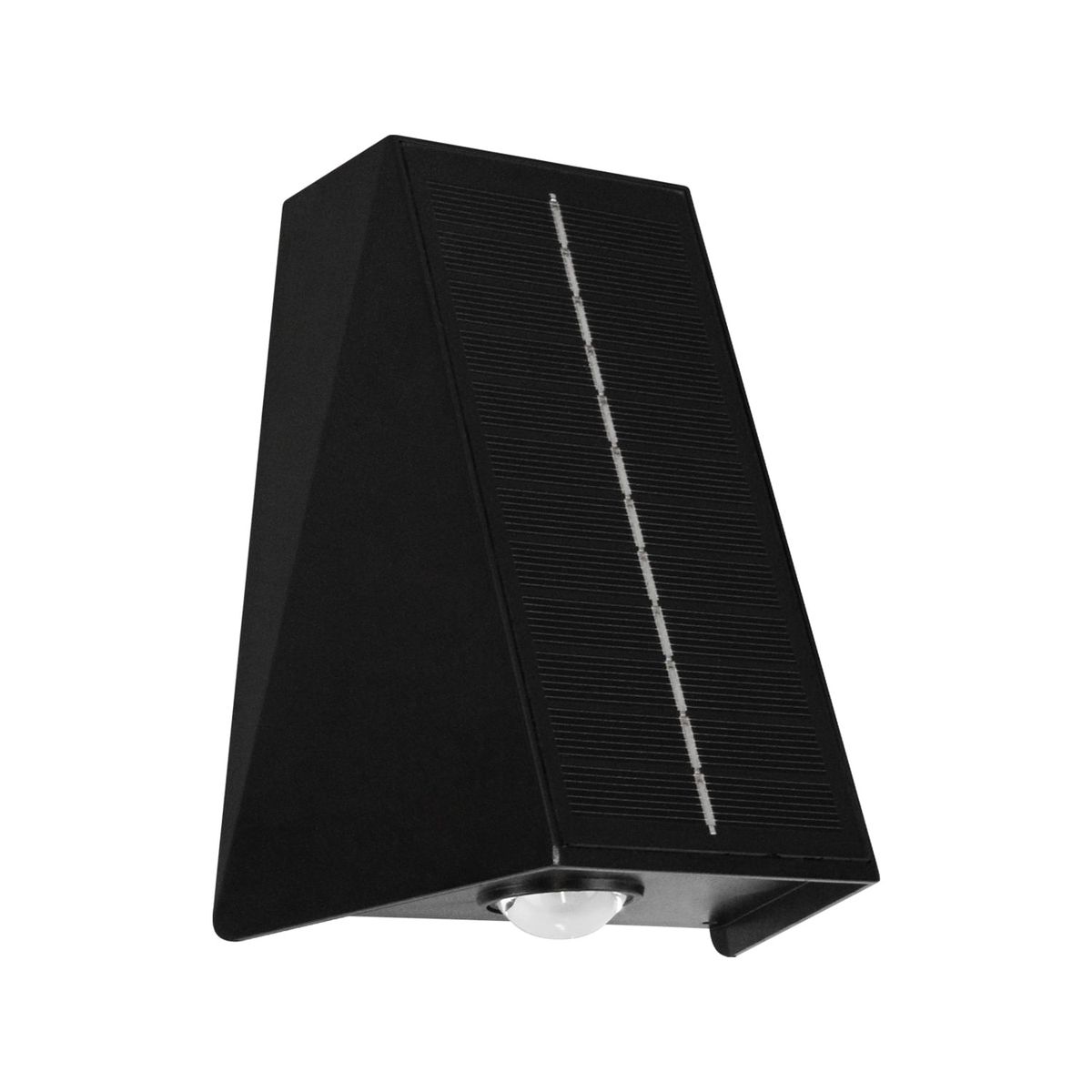 LED STUDIO - APLIQUÉ SOLAR LED STUDIO 1.3W LUZ CÁLIDA IP55 NEGRO