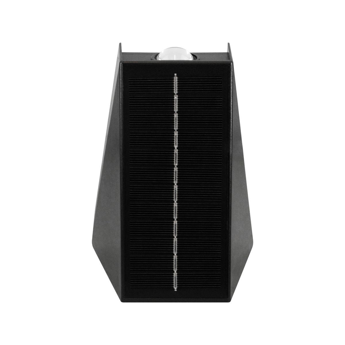 LED STUDIO - APLIQUÉ SOLAR LED STUDIO 1.3W LUZ CÁLIDA IP55 NEGRO