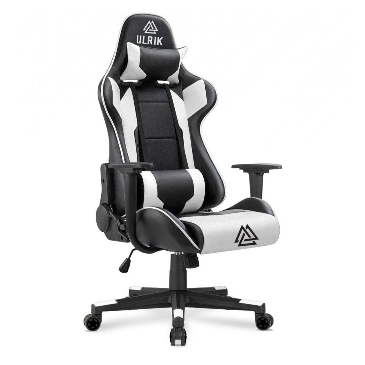 ULRIK - Silla Gamer de Oficina Profesional Ulrik Blanca - Blanco