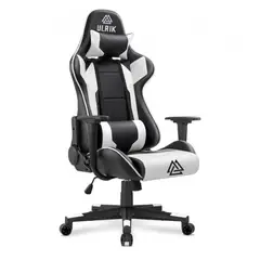 ULRIK - Silla Gamer de Oficina Profesional Blanca - Blanco